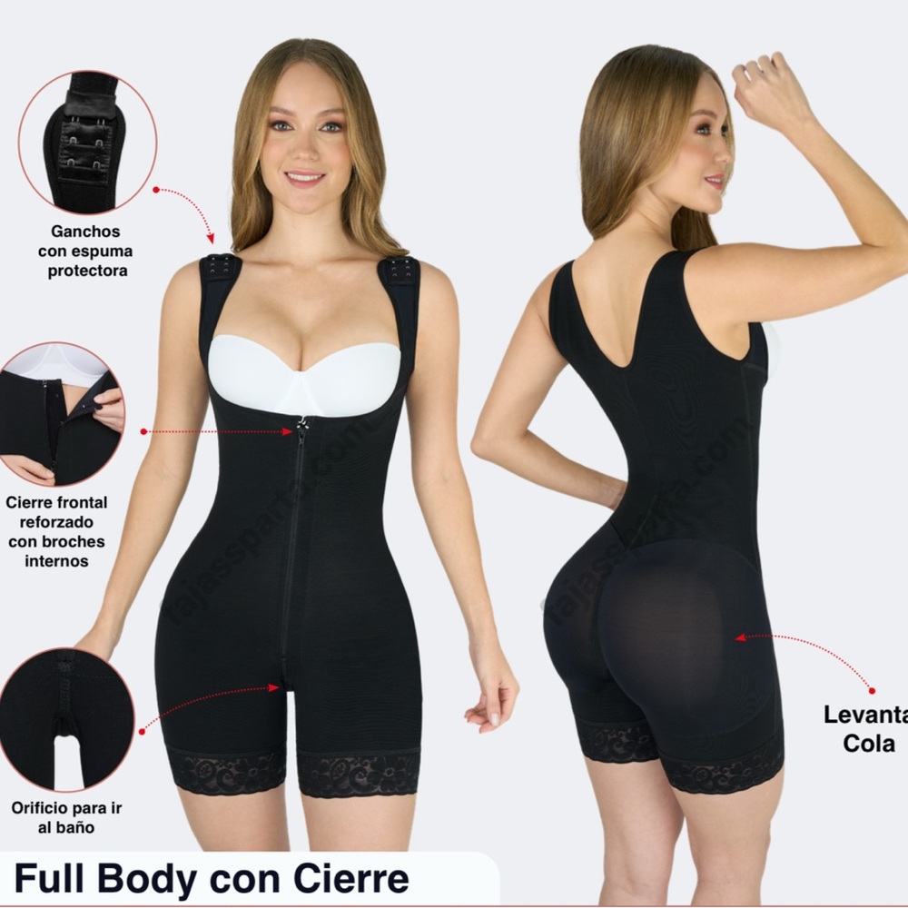 Fajas Colombianas
Full body con cierre faja completa shaper Compression bodysuit